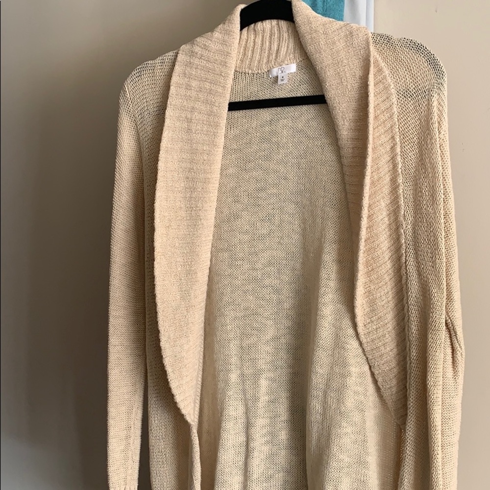 Tan/nude sweater cardigan from BP at Nordstrom